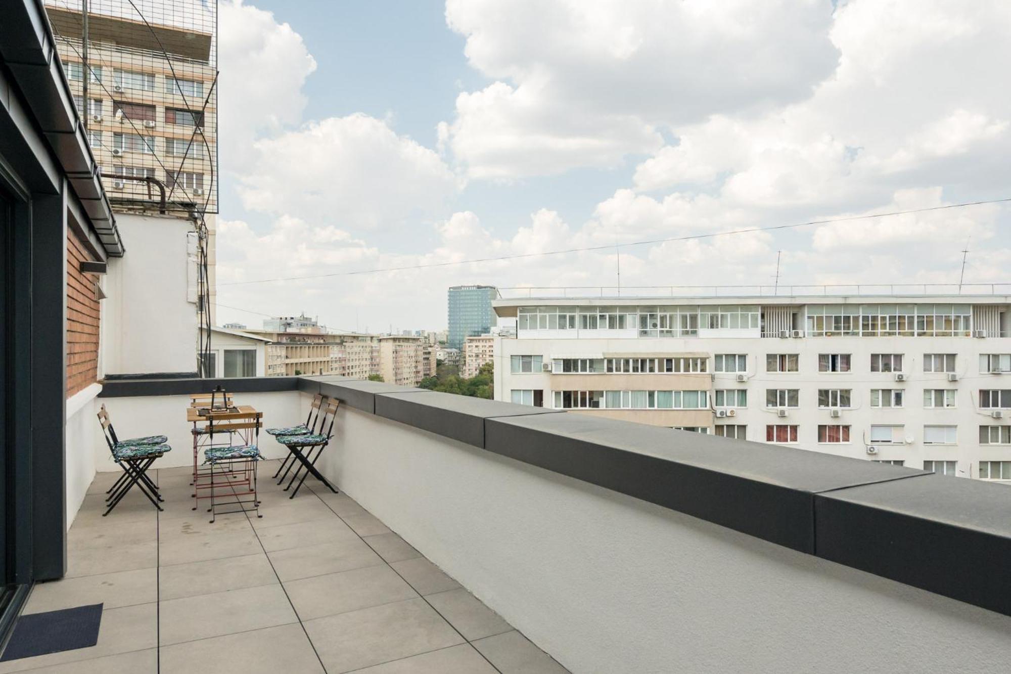 Mood Penthouse - 3Br Luxury Stay In ブカレスト エクステリア 写真